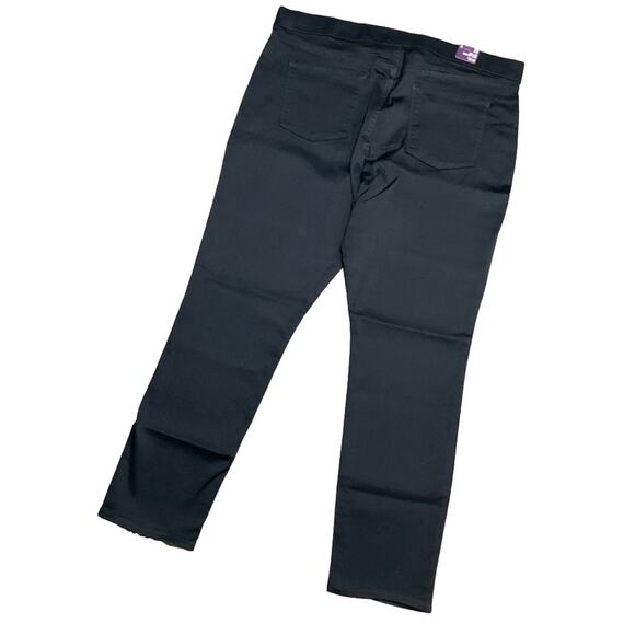 Gloria Vanderbilt Women's Pants Pull On Stretch Black Blue 2 Pairs Size 22 NWT - Picture 5 of 14